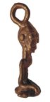 Brass Dogon Ancestral Figure Pendant