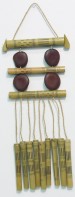 Bamboo Wind Chimes from Cameroon - Large