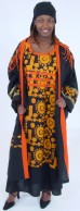 3 Piece African Print Dress Set With Jacket