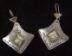 Tuareg Silver Earrings - Diamond