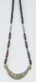 Tuareg Silver Moon Pendant Necklace