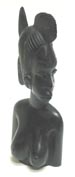 Ebony Carving of Fulani Women, 8&quot;