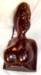 Ebony Carving of Fulani Women, 14&quot;