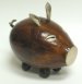 Coconut piggy bank from Kenya