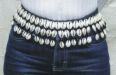 3 Layer Cowry Shell Belt