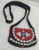 Red Bead and Cowry Shell Handbag