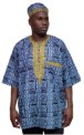 Blue Dashiki Top &amp; Hat