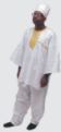 Dashiki 3 Piece Set - White