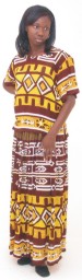 Mudcloth Print Skirt Set