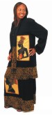 3 Pc. Beaded Dress Set African Women Design