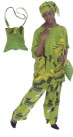 Green Beaded Womens 3 pc.Pant Set