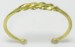 Fulani Gold Twist Bracelet Small