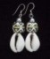 Decorative Sphere Bead &amp; Cowry Shell Earring