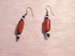 Red Agate Earrings