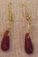 Fulani Wedding Bead Earrings - Brown