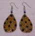 Horn Earrings - Cheetah