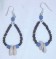 Kenyan Bead and Cowry Shell Earrings