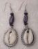 Cowry Shell Earring w/ Silver Backing