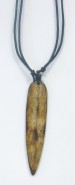 Bone Shield Necklace 3 1/2&quot;