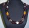 Kenyan Seed Necklace &amp; Earring Set