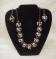 Mudcloth Bead Necklace &amp; Earring Set
