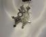 Tuareg Silver Earring - Cross of Agadez