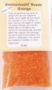 Orange Fragrance Beads - 2 OZ Bag