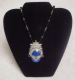 Blue Pendant Necklace